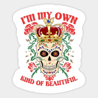 Mexican Sugar Skull Sticker